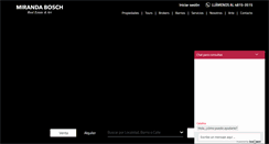 Desktop Screenshot of mirandabosch.com