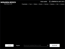 Tablet Screenshot of mirandabosch.com